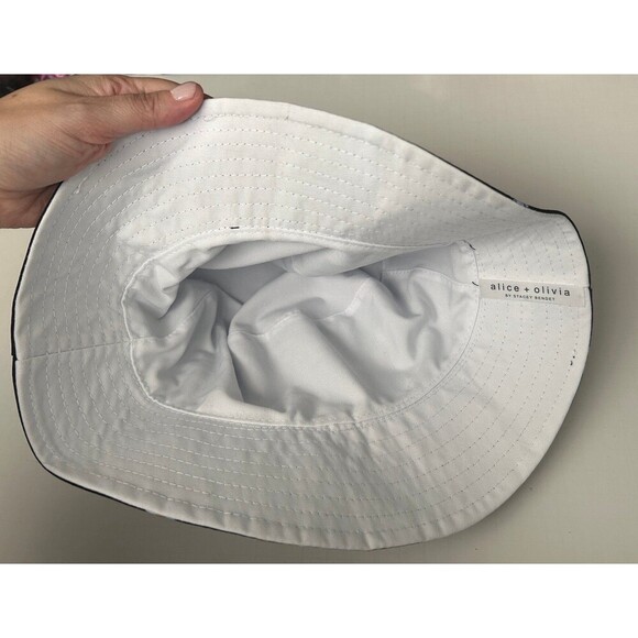 Alice + Olivia Reversible Daisy Print Bucket Hat, OS - Picture 3 of 3